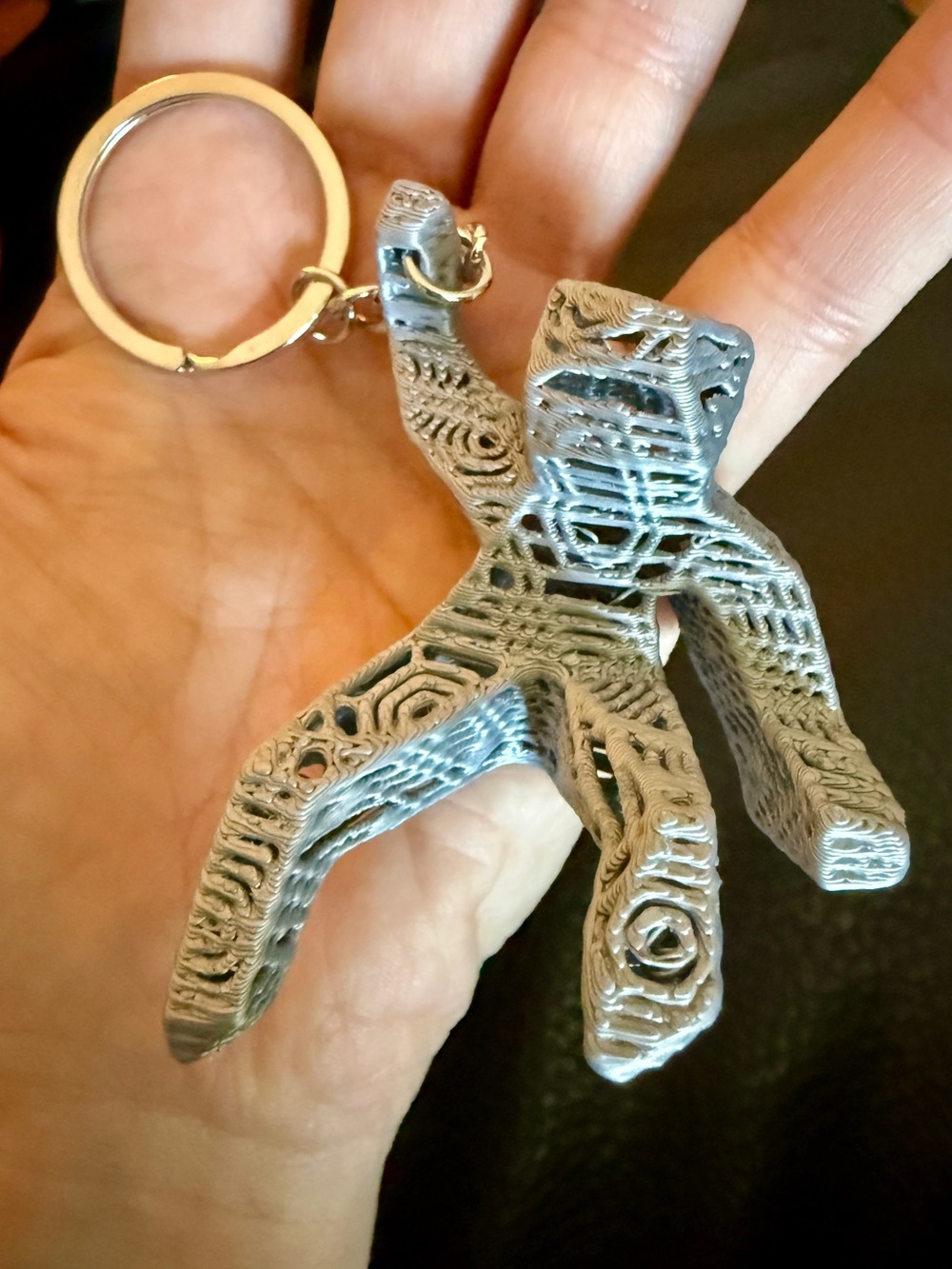 Project Hail Mary Grace Sculpture Keychain | Sci-Fi Fan Gift | Space Book Movie